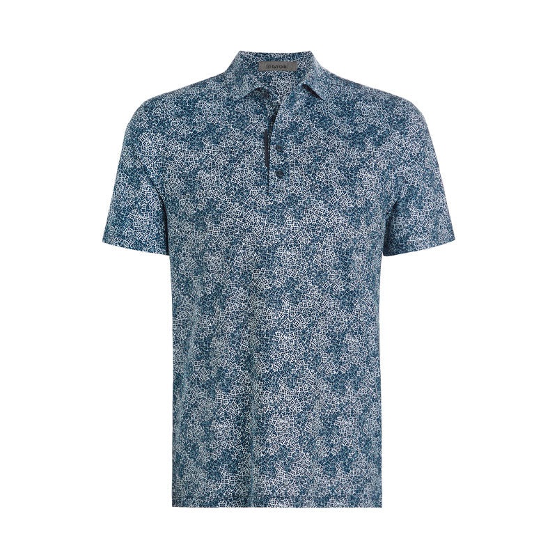 GFORE Hydrangea Tech Men’s Jersey Polo (Twilight)