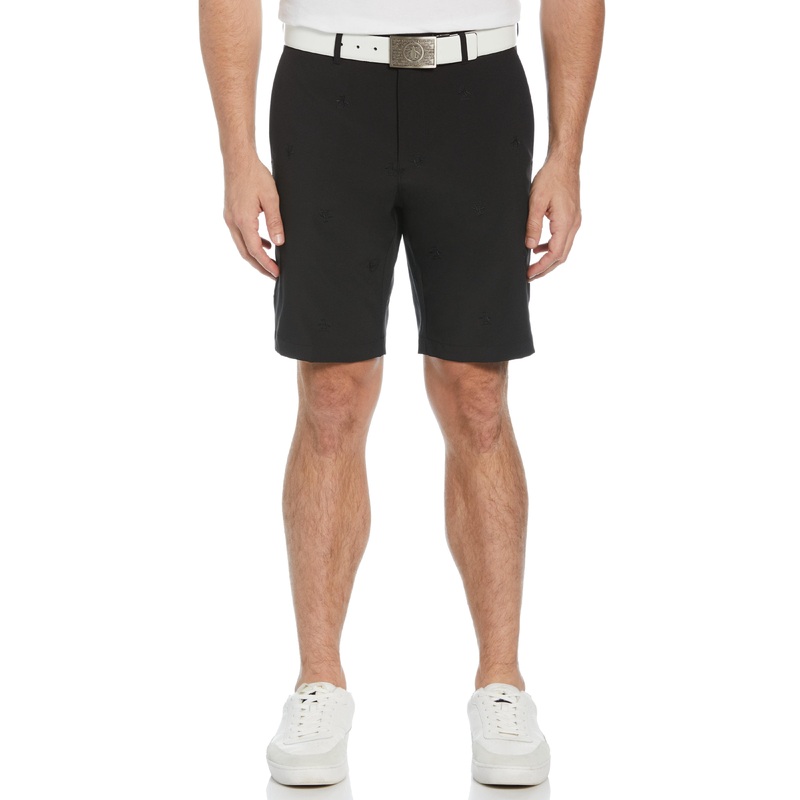 Men’s Allover Embroidered Pete 9 Golf Short