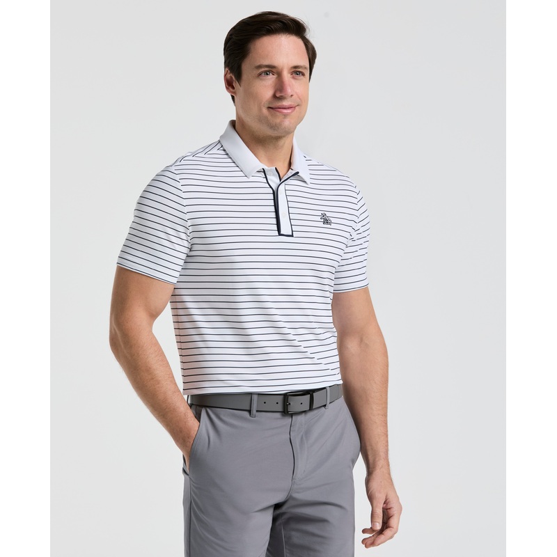 Men’s Heritage Stripe Golf Polo