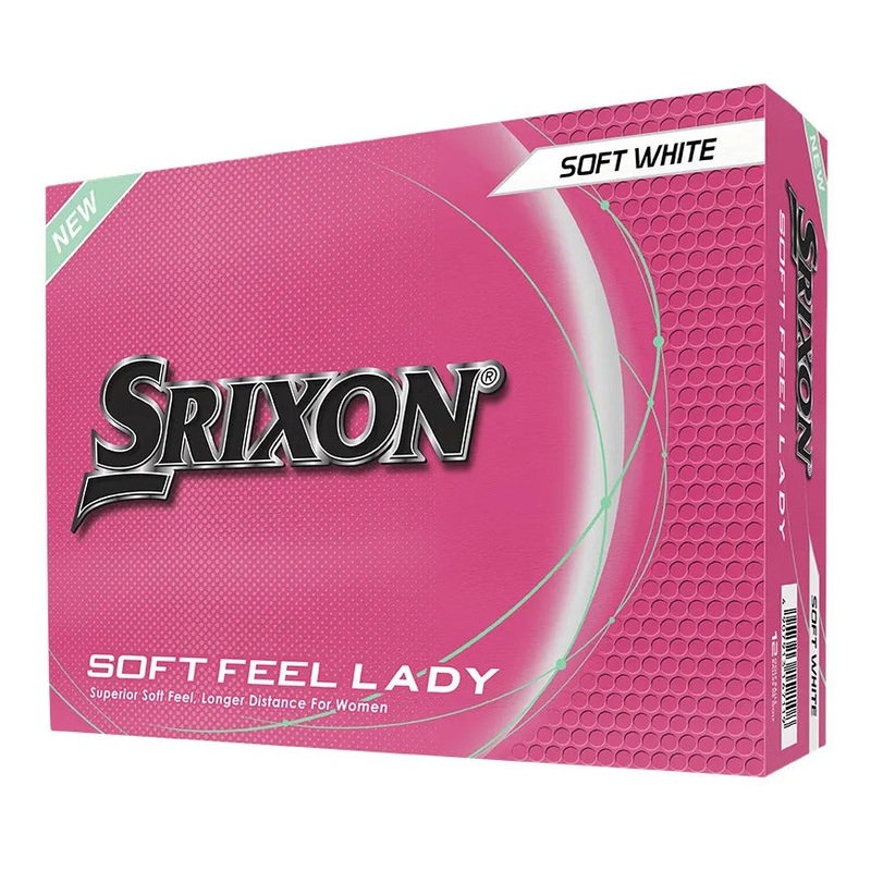 Srixon Soft Feel Lady 9 Golf Balls 1 Doz – Soft White
