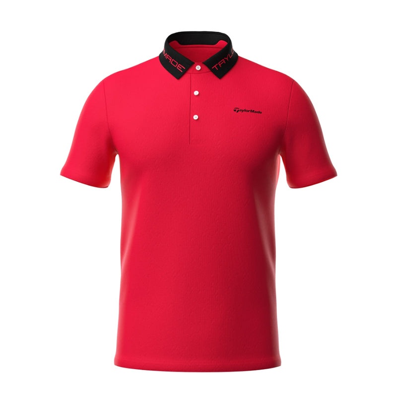 TAYLORMADE Basic Men’s Polo (Tour Red)