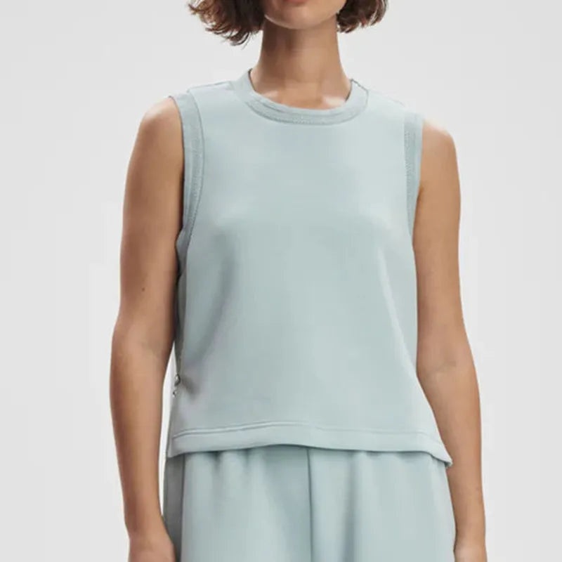 Varley Shea Crop Tank – Ether Blue
