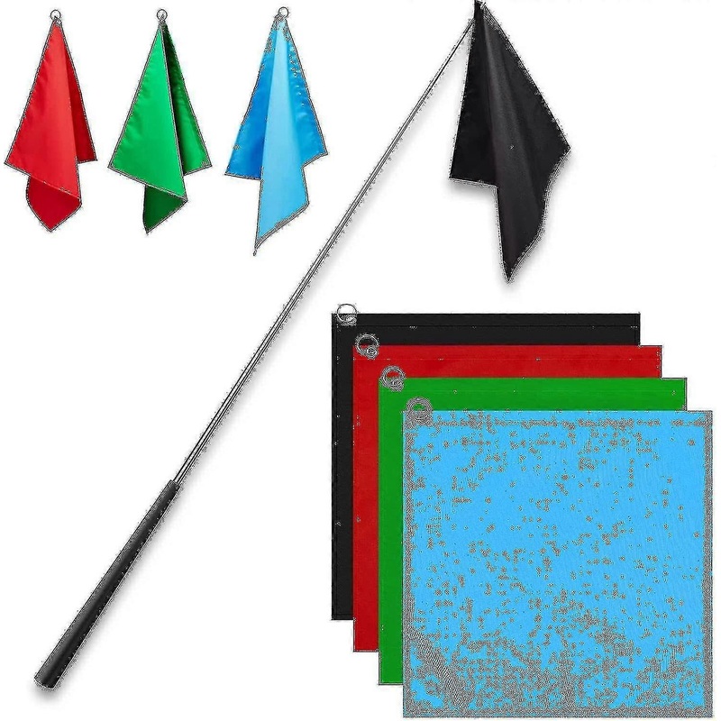 Black Friday Equestrian Training Flag 4 Pieces Equestrian Training Equipment Equestrian Nylon Flag No Flagpole