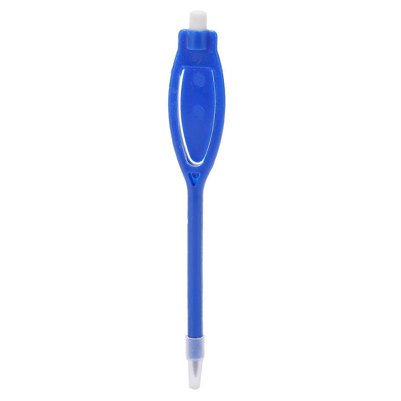 Lot de 10 stylos de marquage de golf avec pince  crayon, accessoire de golf, stylo de marquage avec gomme et tui pour stylo, bleu