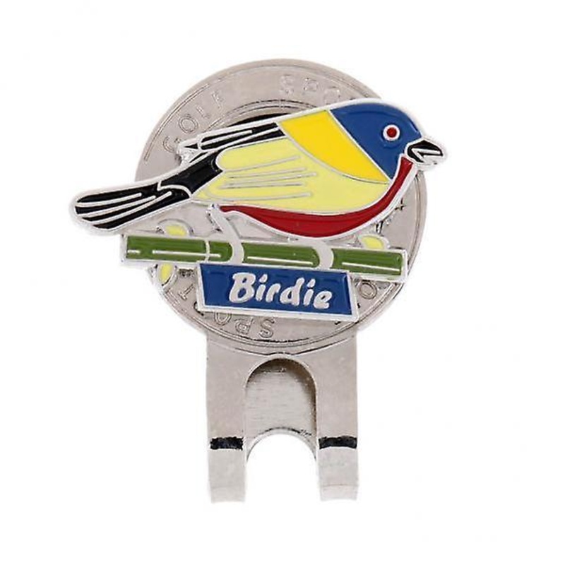 26xSturdy Bird Magnetic Hat Clip Golf Ball Marker Clip Onto Golf Cap Visor Gift