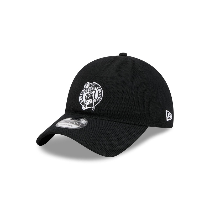 Boston Celtics Merino Wool Black 9TWENTY Adjustable Hat