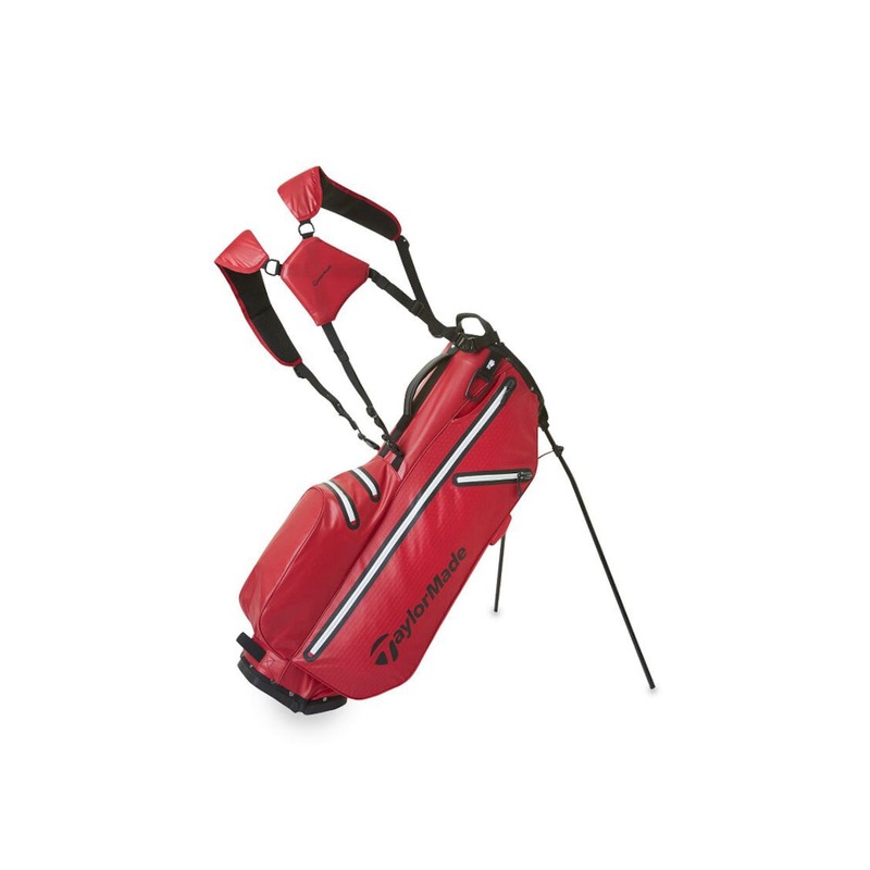 FlexTech Waterproof Stand Bag|Black/White|Gunmetal|Red
