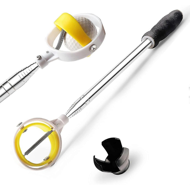 Golf Ball Retriever,stainless Telescopic Golf Ball Retriever Tool For Water Bushes Alligator,retractable Longest Length 6ft