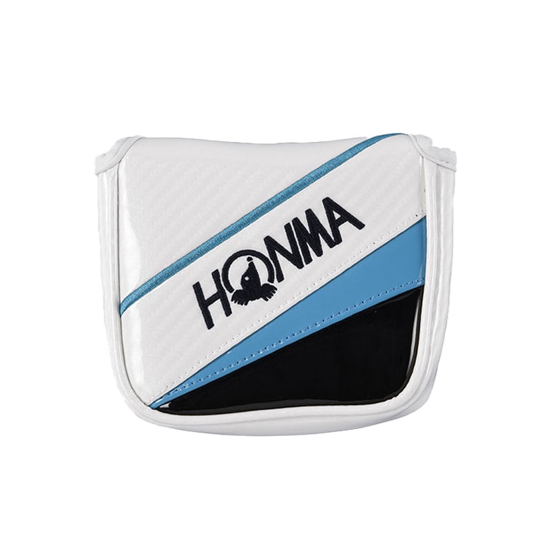 HONMA Pro Mallet Headcover (White/Blue)