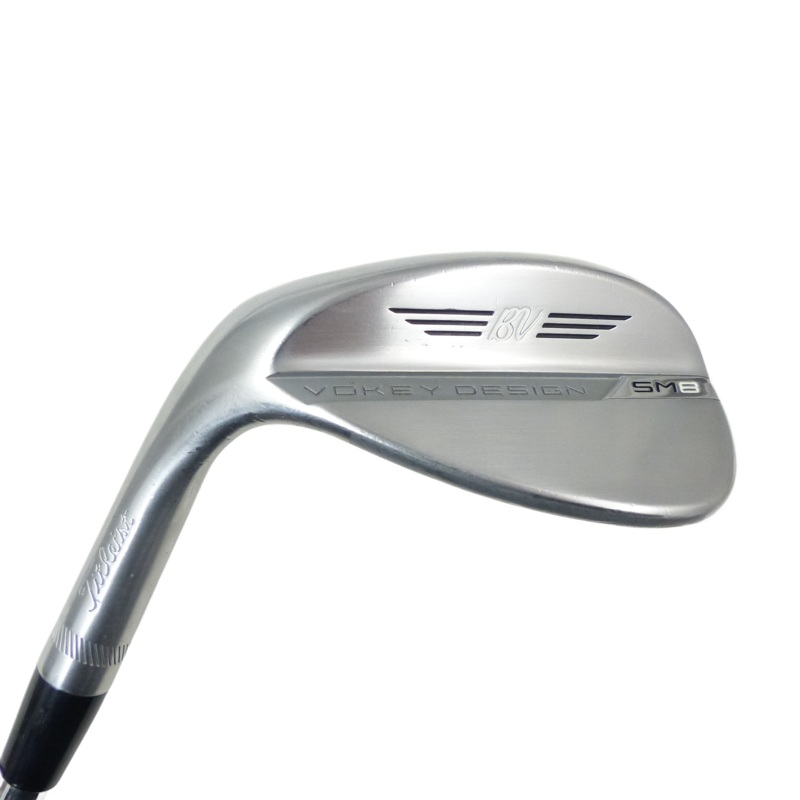 Titleist: Vokey SM8 Tour Chrome 58 Steel K Wedge Left Hand