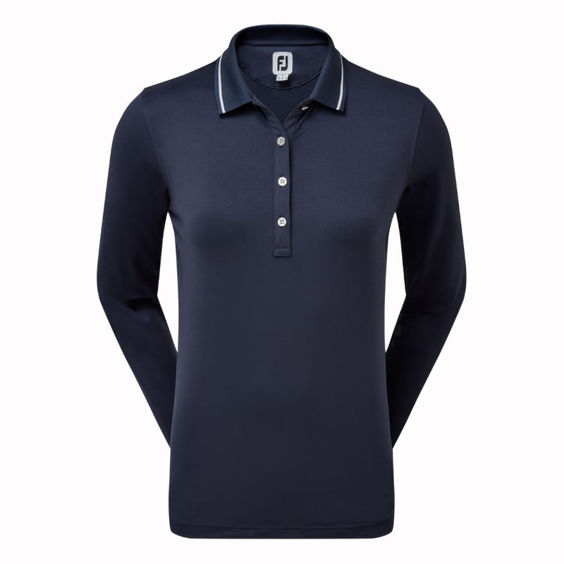 Women’s Thermal Long-Sleeve Polo