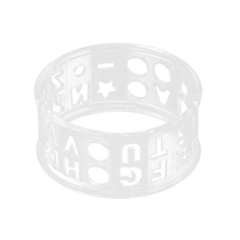 2xLetter Transparent Golf Ball Liner Marker Template Drawing Alignment Tool