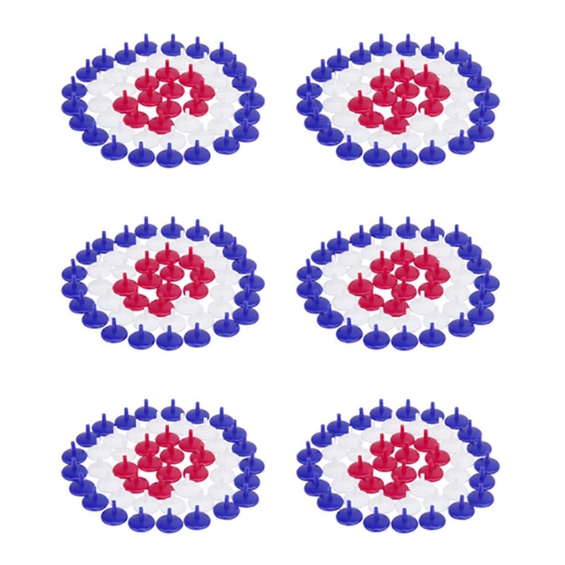 300 PCS Golf Ball Marker 18mm Random Color