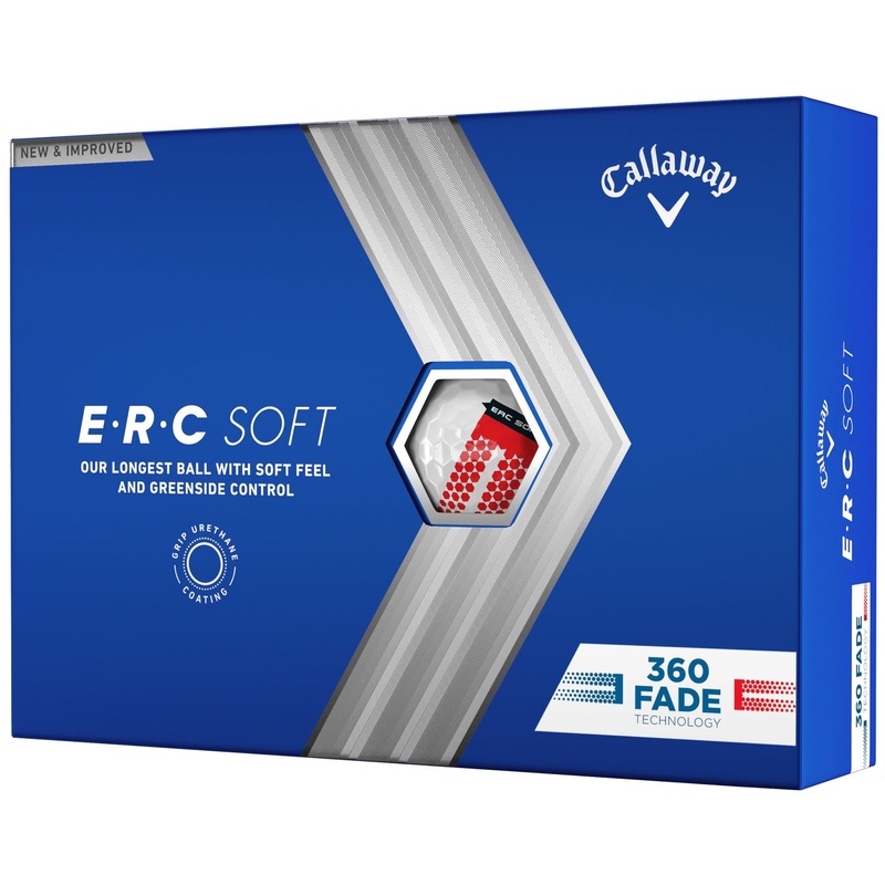 Callaway ERC Soft 360 Fade Golf Balls – 1 Doz