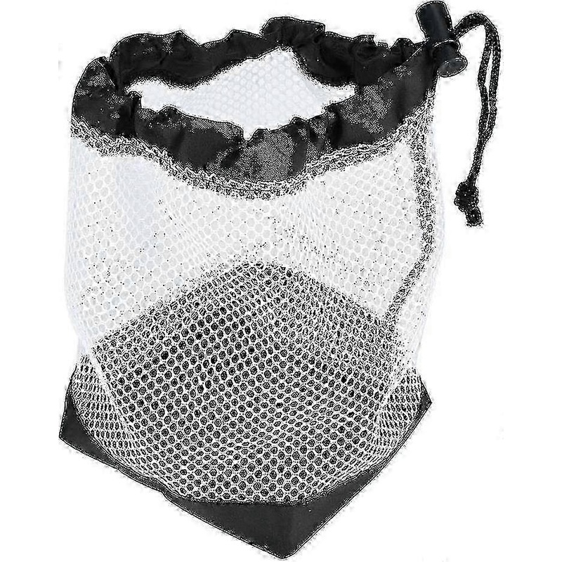 JiaWei Golf Ball Bag, Nylon Mesh Drawstring Pouch, Golf Practice Ball Pouch Hold 36 Golf Balls, Drawstring Cord Lock Closure Design Storage Net B qHC