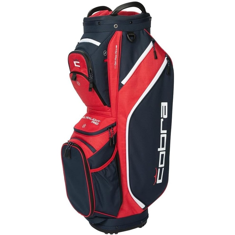 new cobra ultralight pro cart bag navy blazer/ski patrol
