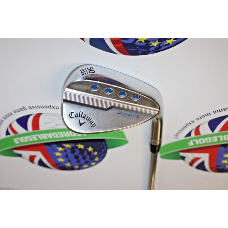 Used Callaway Jaws Md5 .R. 50/10S Gap Wedge Impact Wedge Steel Shaft