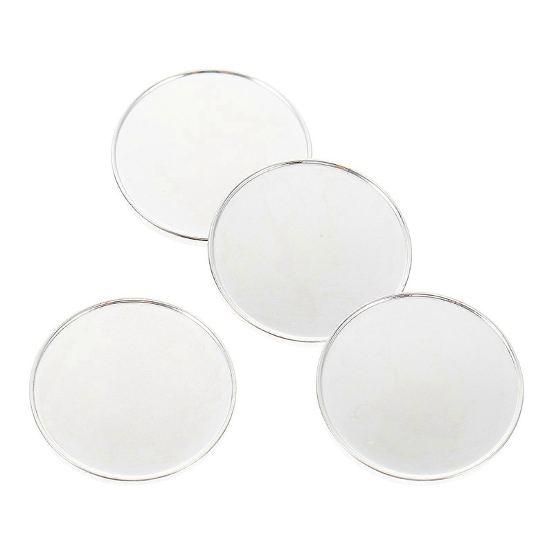 4pcs Durable Iron Golf Ball Position Markers for Accurate Putting & Outdoor Training