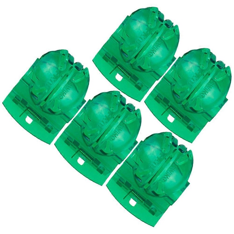 Alignment Tool Golf Ball Marker Stencil Clamp Form Golfing Sports Practice Golf Club Members 6.00X4.40X3.50CM Plastic 5Pcs