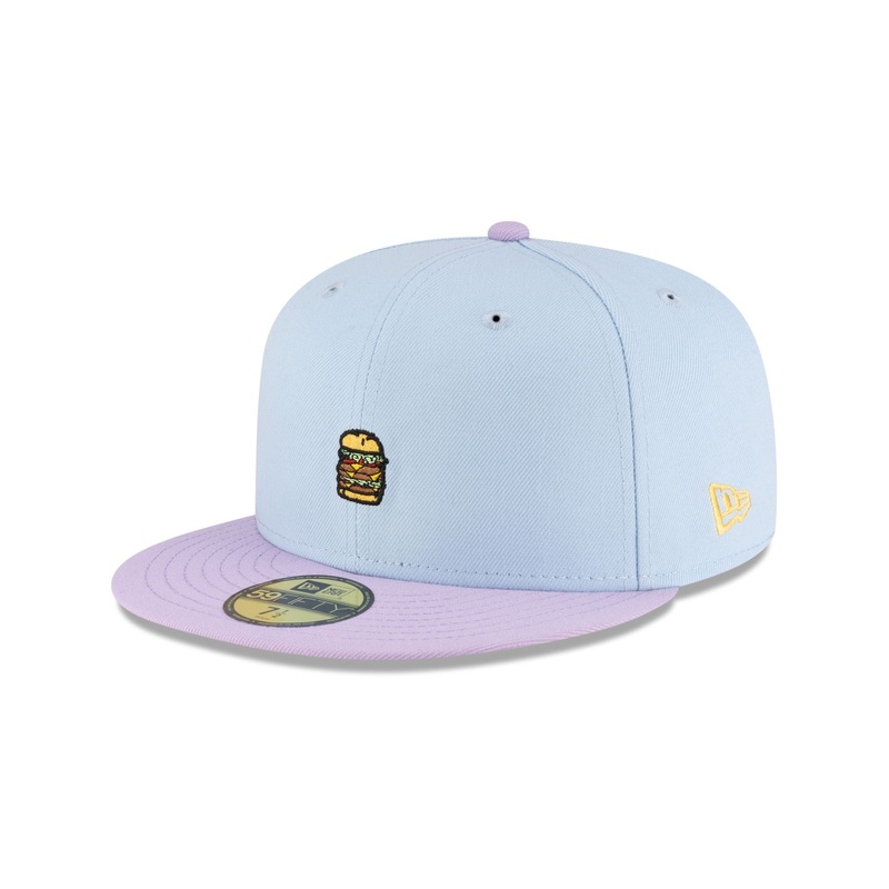 Burger 59FIFTY Fitted Hat|7|7 1/8|7 1/4|7 3/8|7 1/2|7 5/8|7 3/4|7 7/8|8