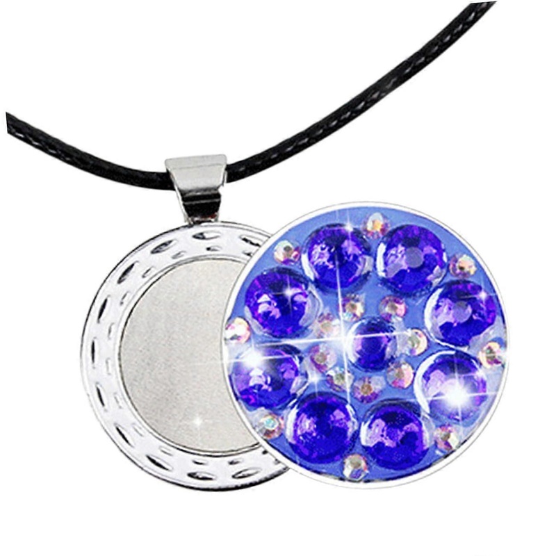 Durable Crystal Ball Marker for Golfers Gift Idea for Golf Enthusiasts