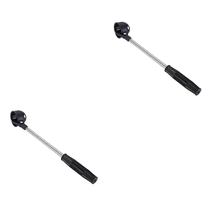 Telescopic Golf Ball Retriever with Stainless Steel Handle and Auto Lock