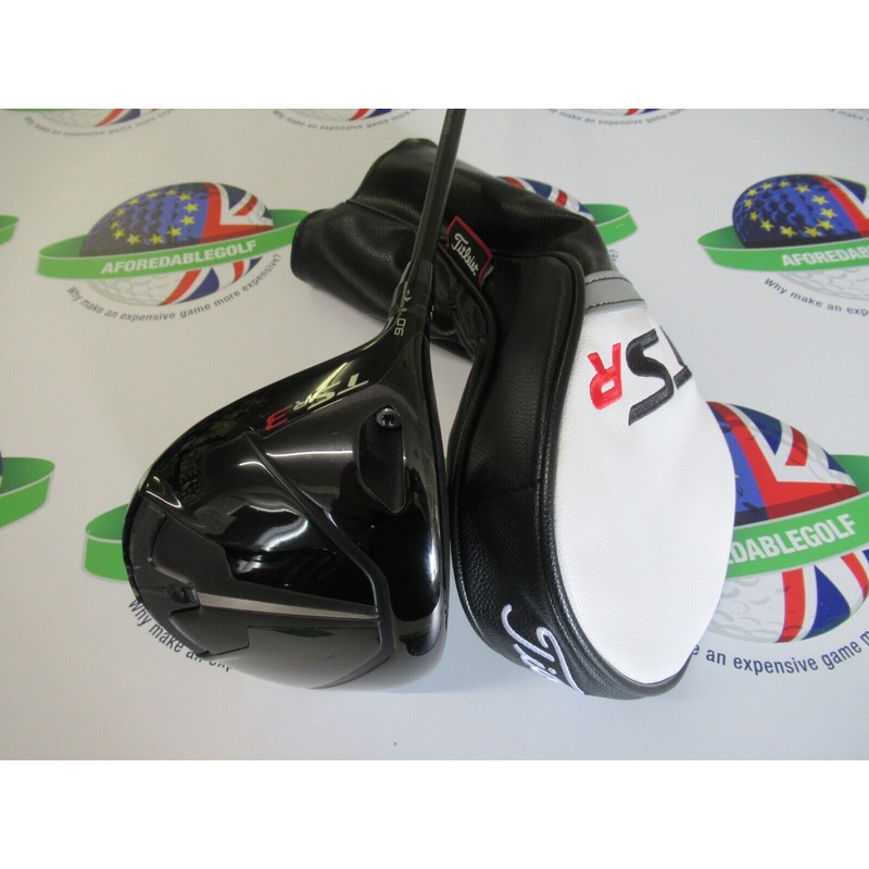 Used Titleist Left Hand Tsr3 9 Degree Driver Hzrdus Cb 5.5 50G Graphite Regular
