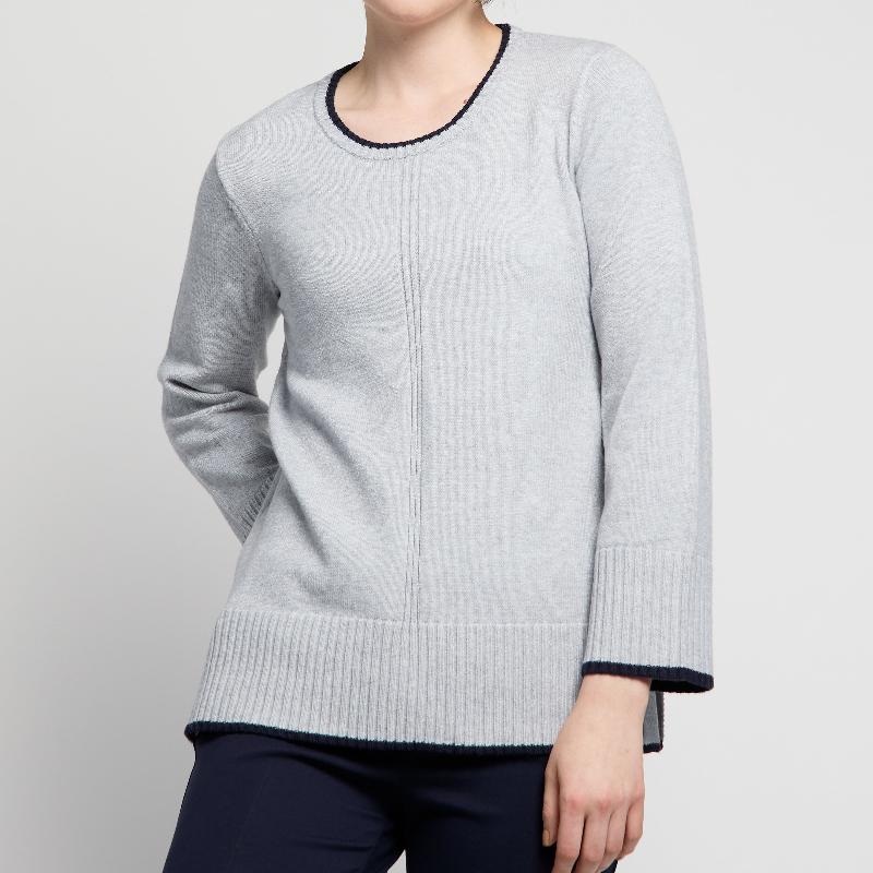 Atelier by Lyse Spenard Crew – Grey/Navy