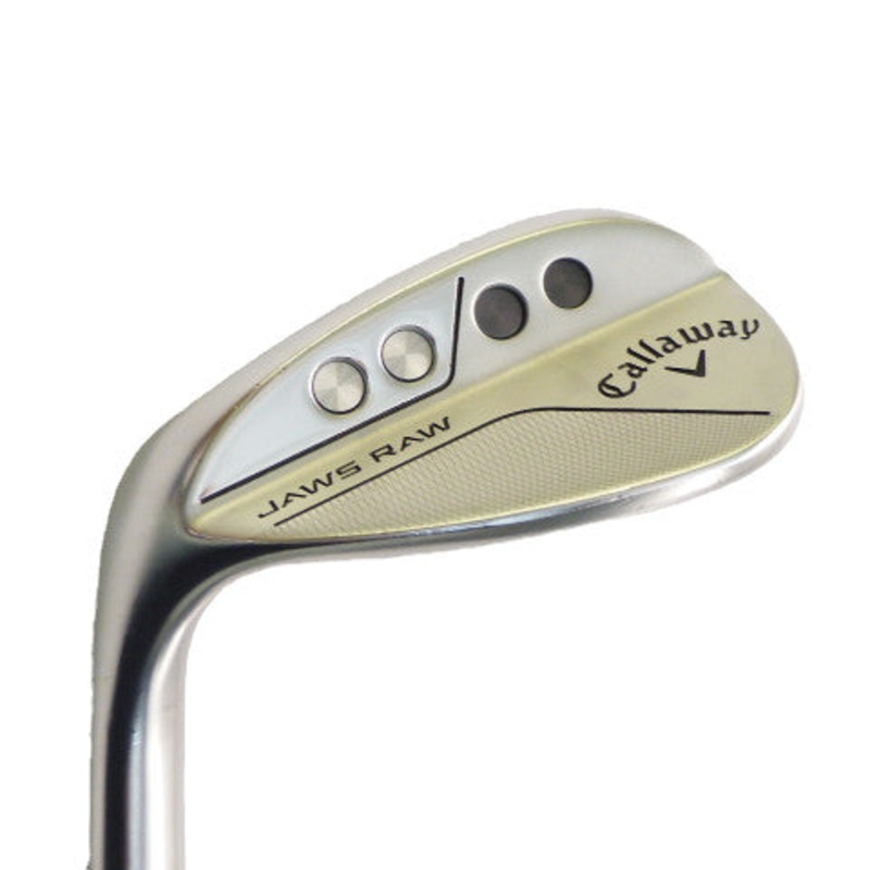 Callaway: JAWS Raw Chrome 56 10S Wedge Steel Wedge Flex Left Hand