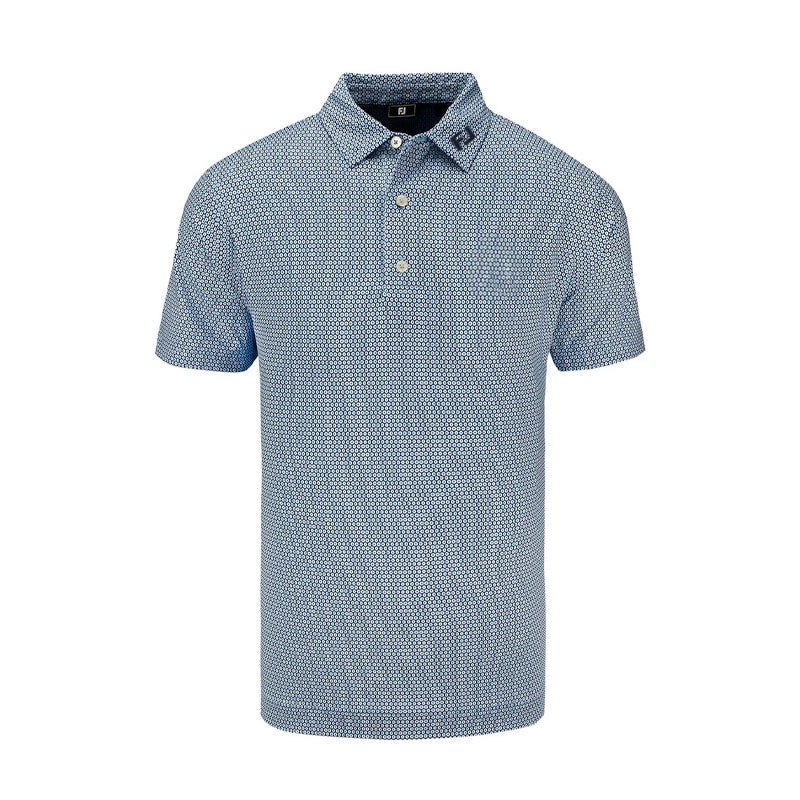 FOOTJOY Stellar Lisle Men’s Polo (Navy)