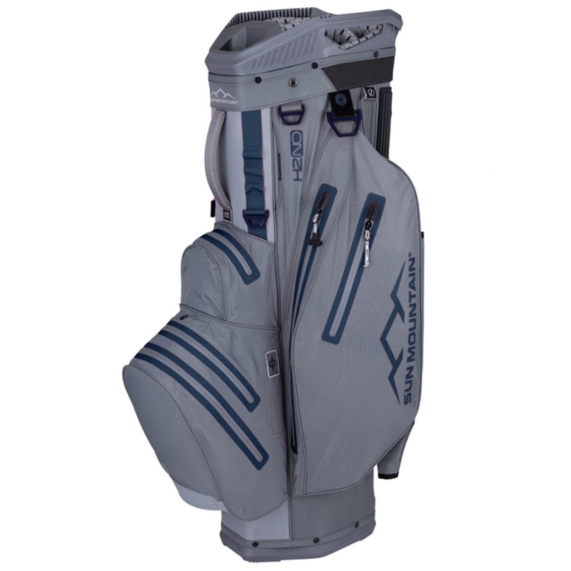 H2NO Lite Cart Bag ’25|Steel/Black|Navy/Trident|Beach/Almond|Fairway/Camp|Mineral/Coral|Black/Steel/Red|Navy/Gray/Bahama|Cadet/Gray/Red|Nickel/Pink/Cadet