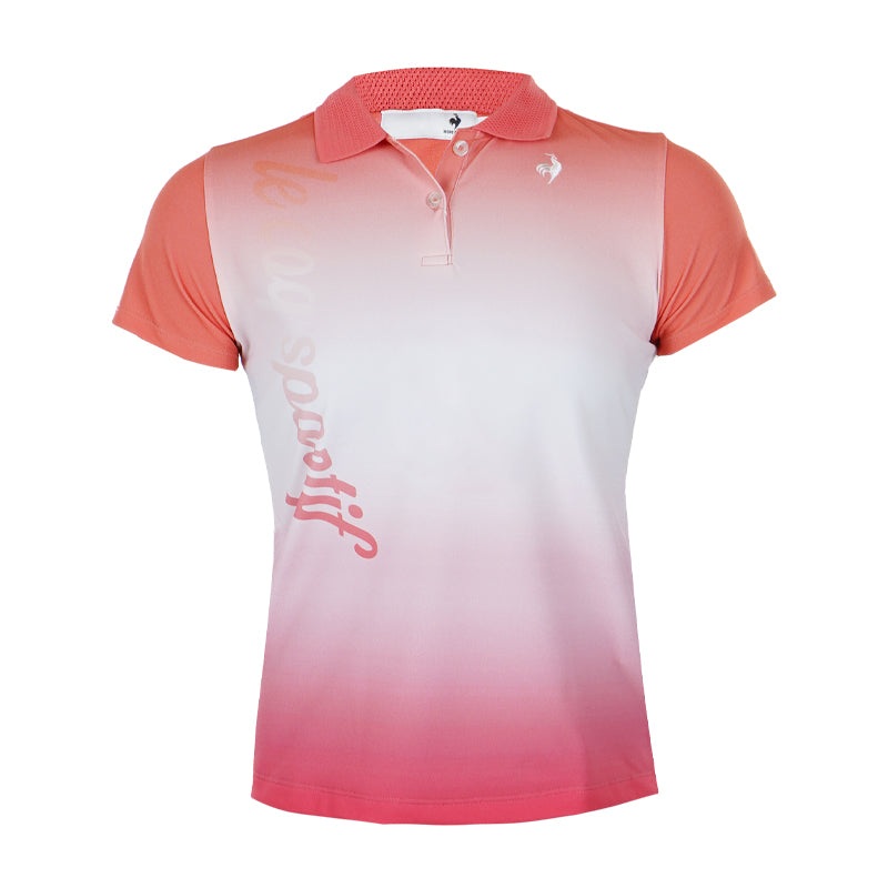 LE COQ SPORTIF GOLF Gradation Women’s Polo (Orange)