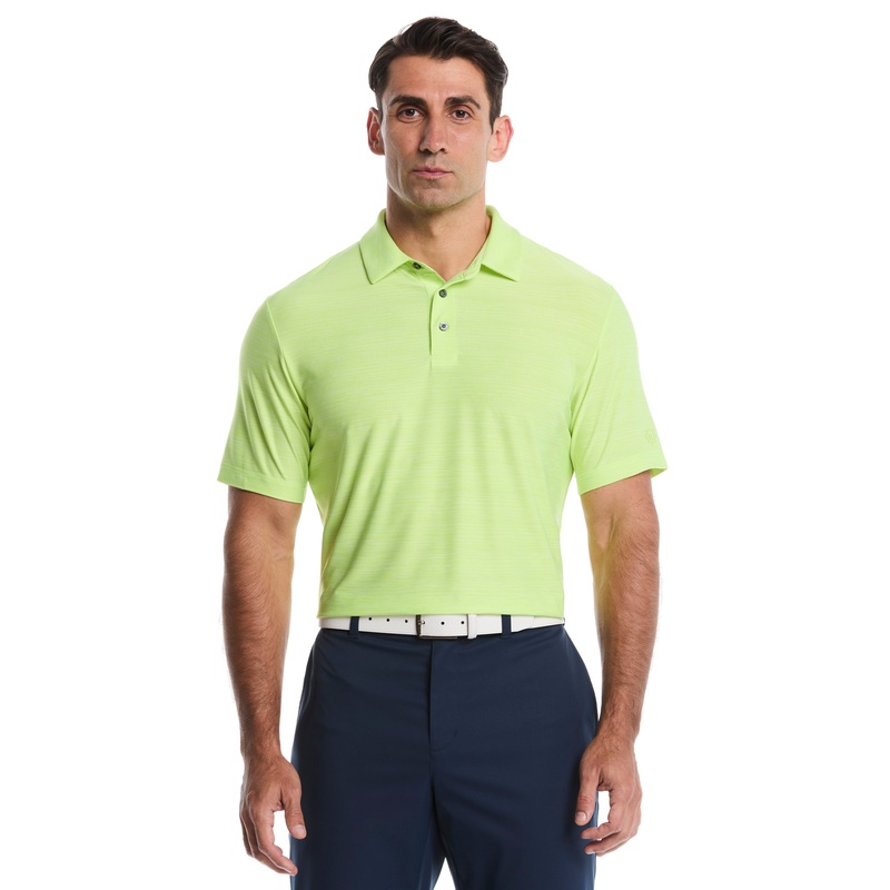 Men’s Ventilated Golf Polo|Acid Lime Heather|Cornflower Blue Heather|XS|S|M|L|XL|XXL|XXXL