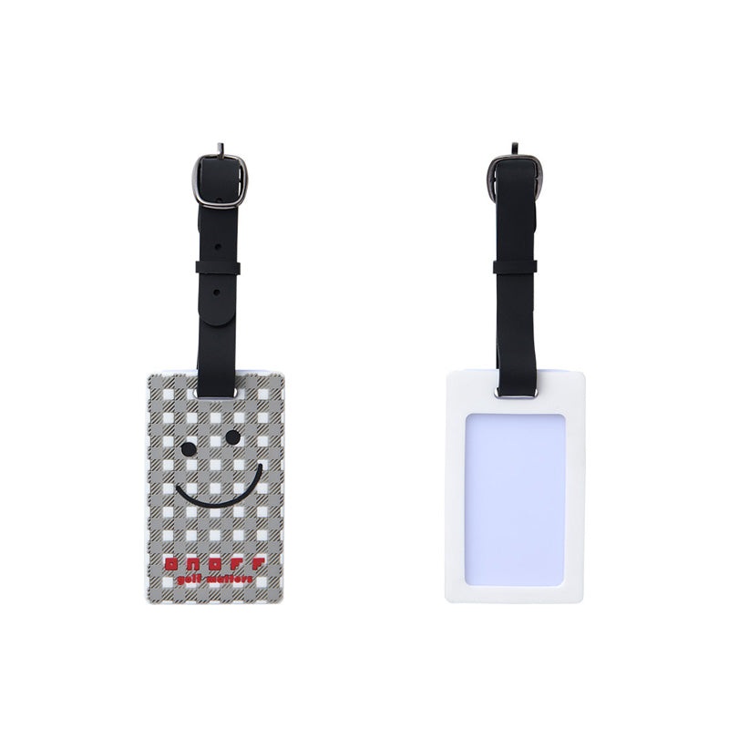 ONOFF OQ0621 Smiley Bag Tag (Grey)