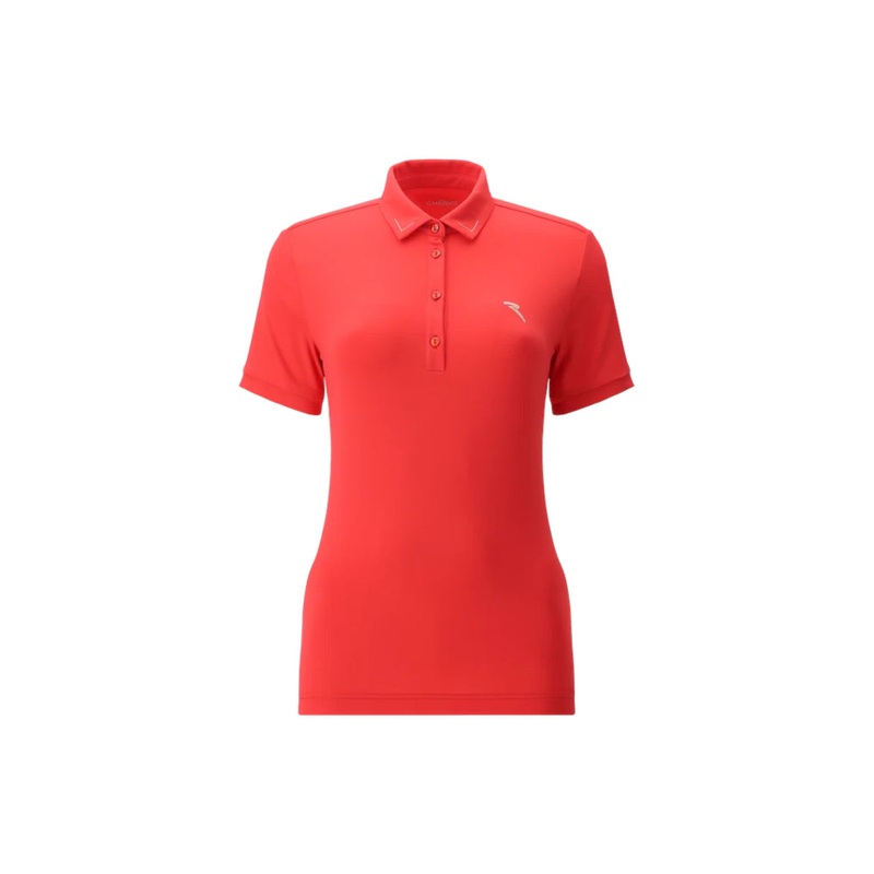 Women’s Antracite Polo|Red|White|42|44|46|48