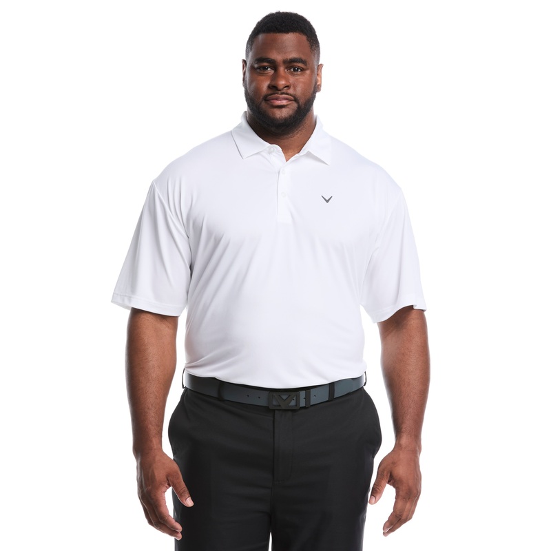 Big & Tall Micro Hex Golf Polo