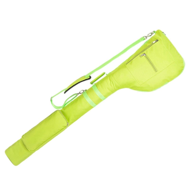 Golf Carry Caddy Case Gun Bag Clubs Carry Travel Training Bag Lightweight Green