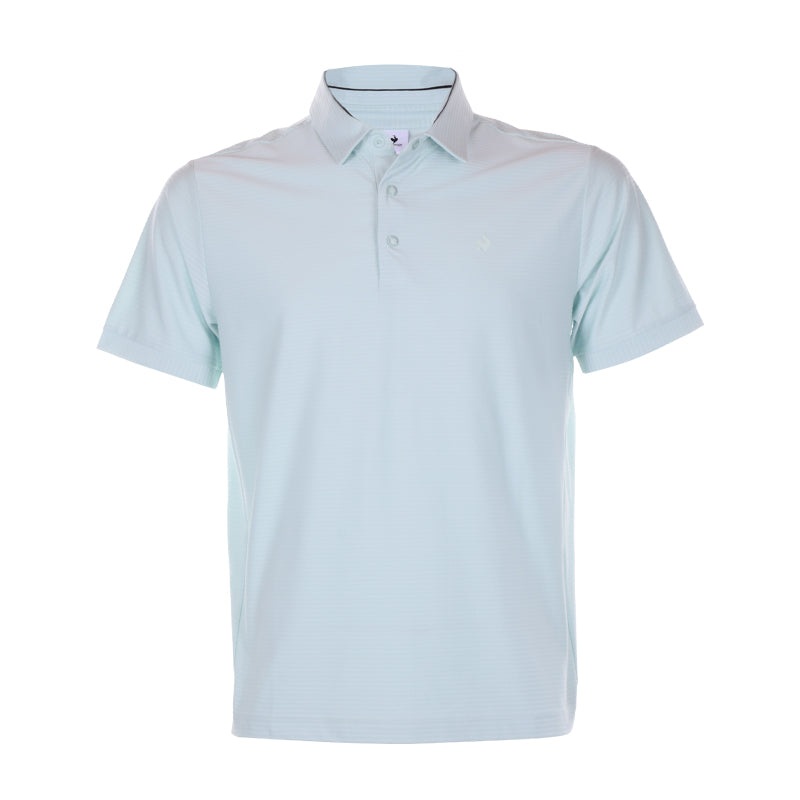 LE COQ SPORTIF GOLF Korean Series Stripes Men’s Polo (Green)