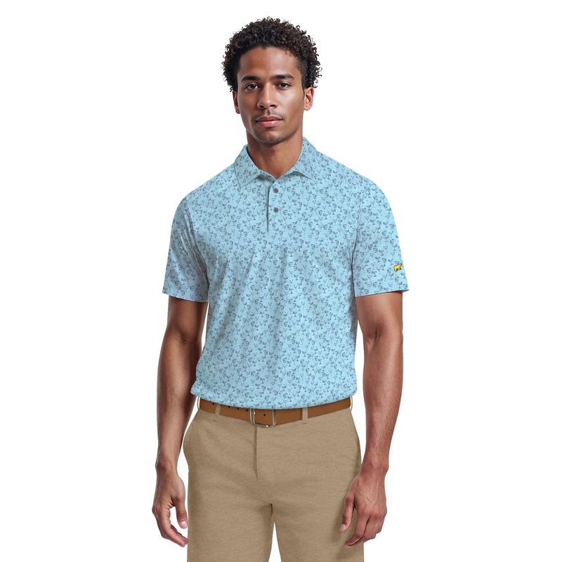 Men’s Drinks Conversational Polo