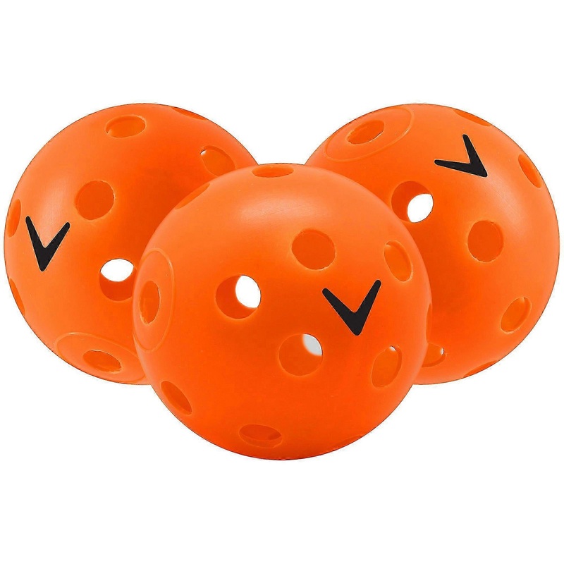 Perforated Practice Golf Balls Plastic 24 Count Orange 2025
