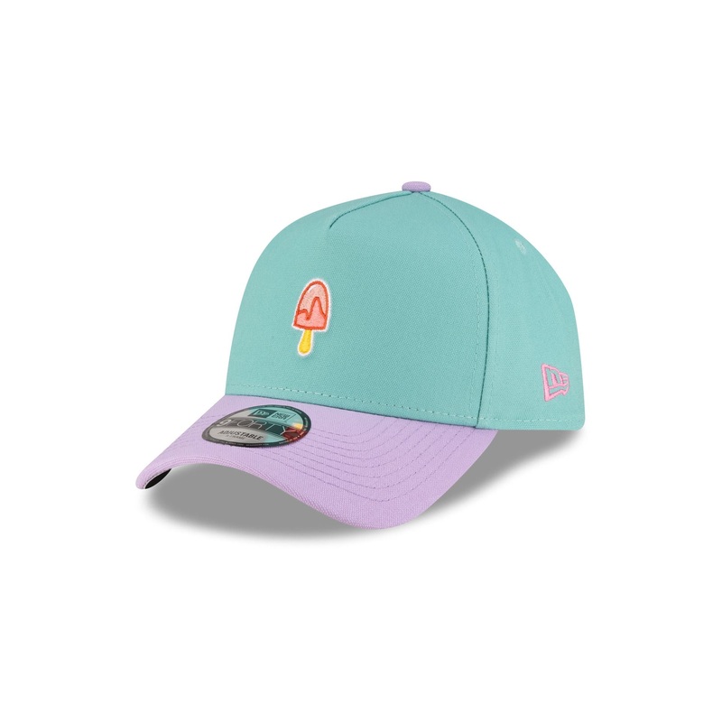 Popsicle Mint 9FORTY A-Frame Snapback Hat