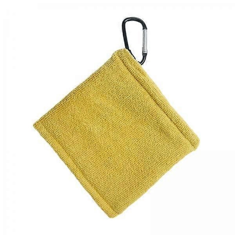 2x Golf Ball Cleaning Cloth for Golfers, Portable Wipe for Balls And