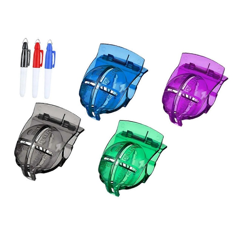 Golf Marker Golf Ball Marker Alignment Tool 3-inch Plastic Golf Ball Liner Writing Tool for Accurate Putting