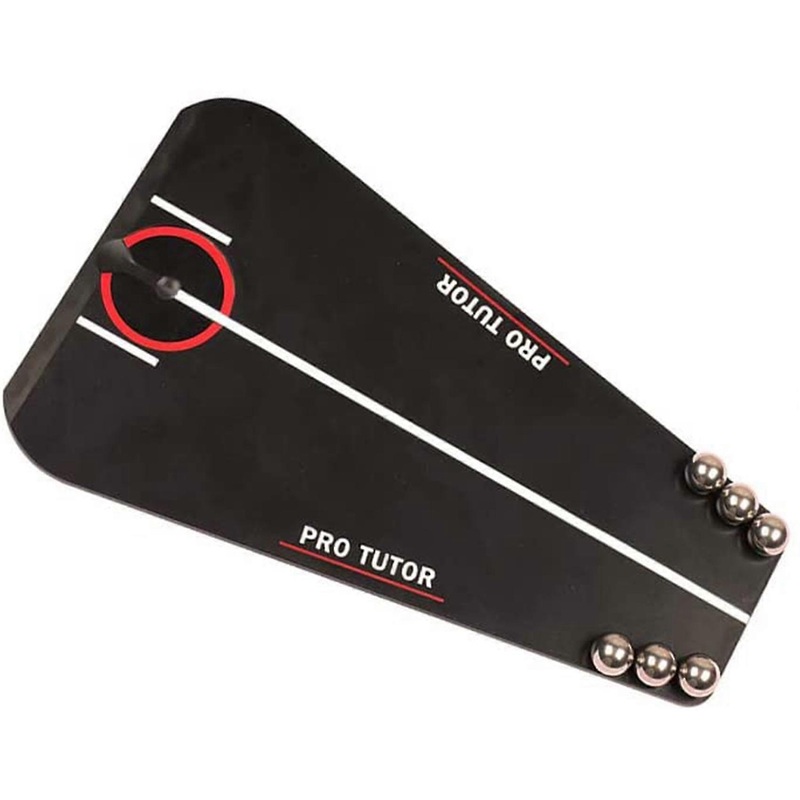 Golf Putting Trainer with Free Case, Indoor/Outdoor Practice Aid for All Levels