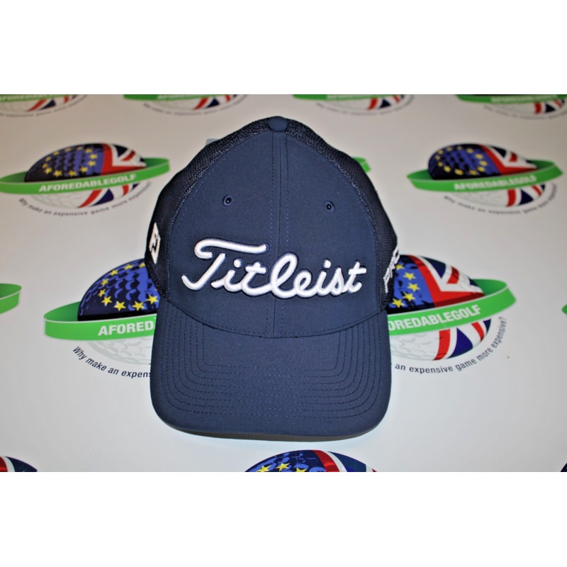 Titleist Tour Mesh Snap back adjustable navy/white golf cap