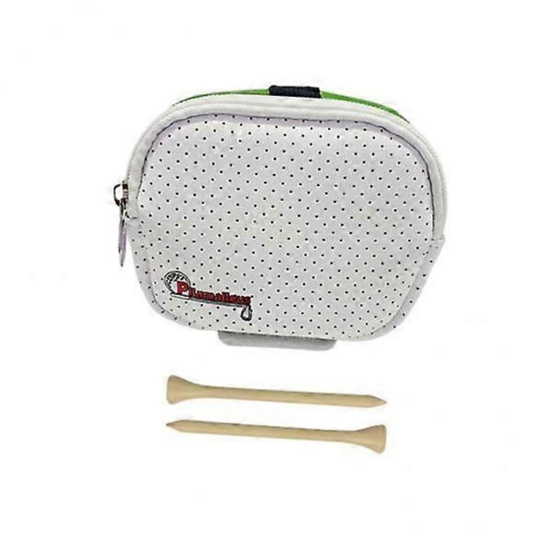 2x Protable Golf Ball Bag Holder Golf Ball Pouch Small Waist Storage Pack Hold 3