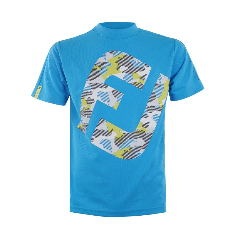 FOOTJOY Japan Print Men’s Mock (Neo Blue)