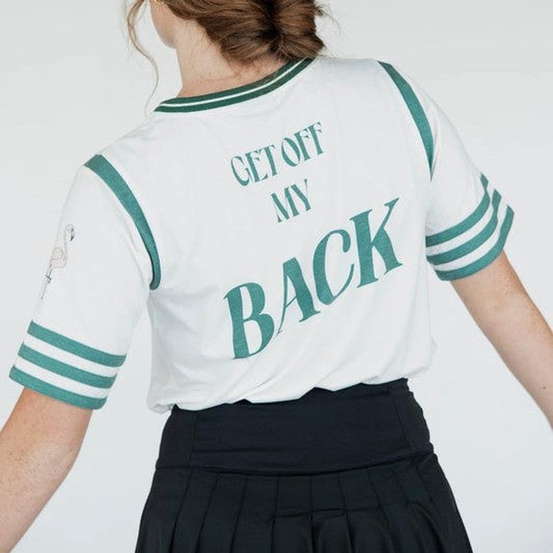 Fore All Get Off My Back! Tee – White