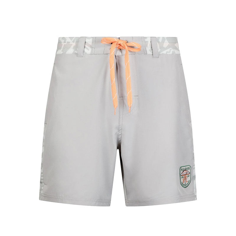 MALBON GOLF Grotto Men’s Trunks (Ivory)