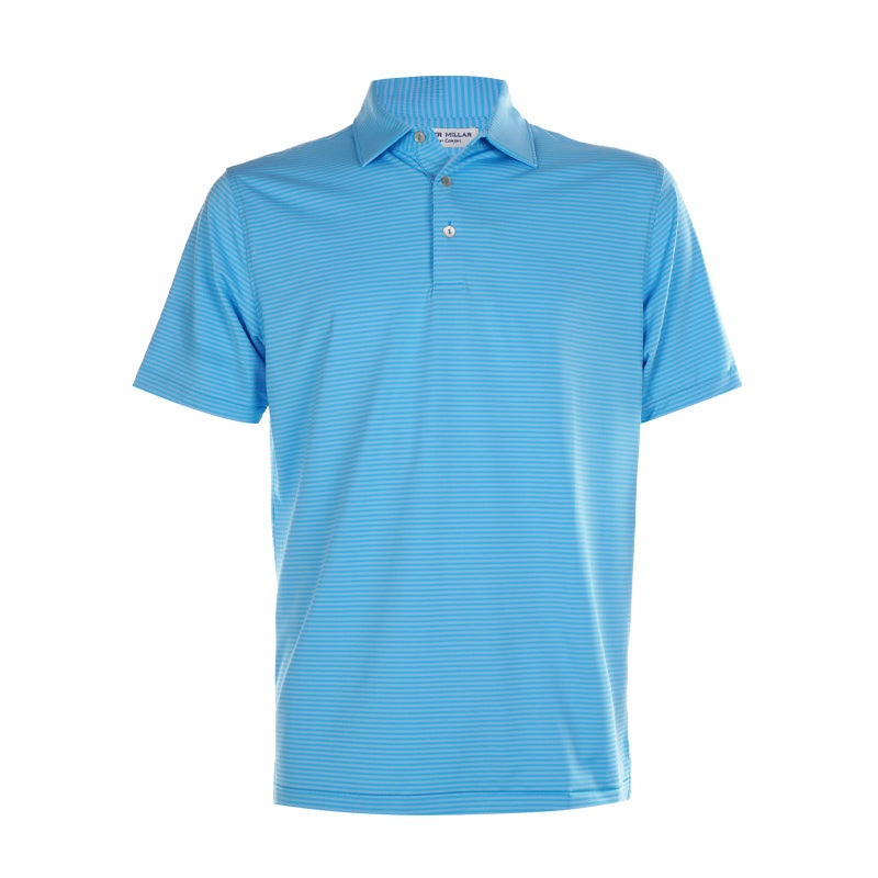 PETER MILLAR Hales Performance Jersey Men’s Polo (Caribbean)